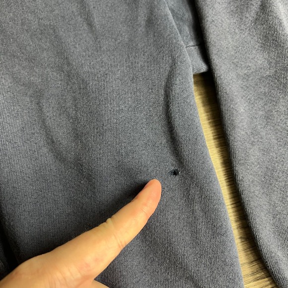 VTG Nike‎ Hoodie Mens XL Center Swoosh Spellout Distressed Faded 90s Made in USA - Picture 6 of 14